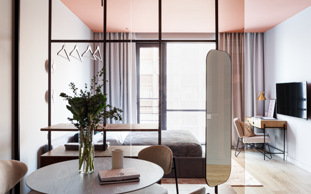 Premium Dlya Dvoikh 1 Min Metro Apartments