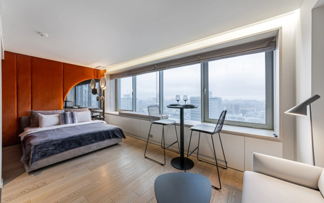 Апартаменты Видовая Orange студия Smart Host