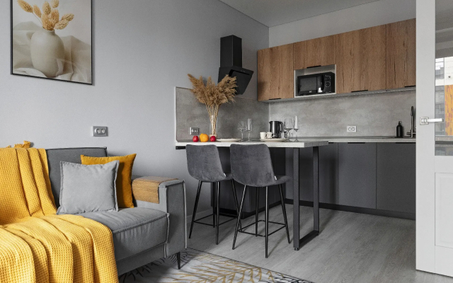 Квартира Myhome Yourhome однокомнатная на Уральской 23