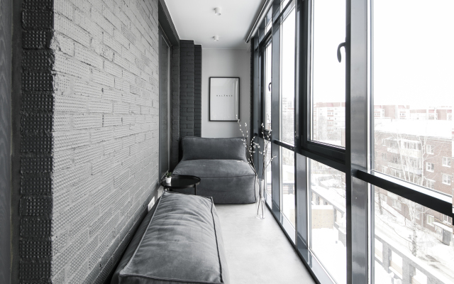 Апартаменты Loca Resident  с Панорамной Лоджией