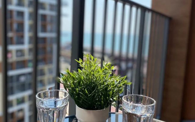 Квартира Студия в Сочи с Балконом на Берегу Моря