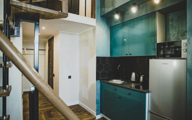 Двухуровневая Квартира Джаз ElenaSweetHome рядом с ТЦ Москва и Садовод