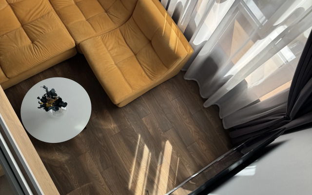 Апартаменты Двухуровневая студия с захватывающим видом на город