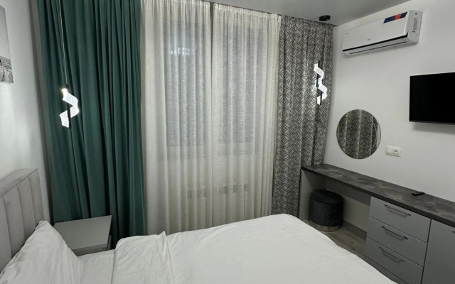 Апартаменты с двумя кроватями и ванной, 2 этаж