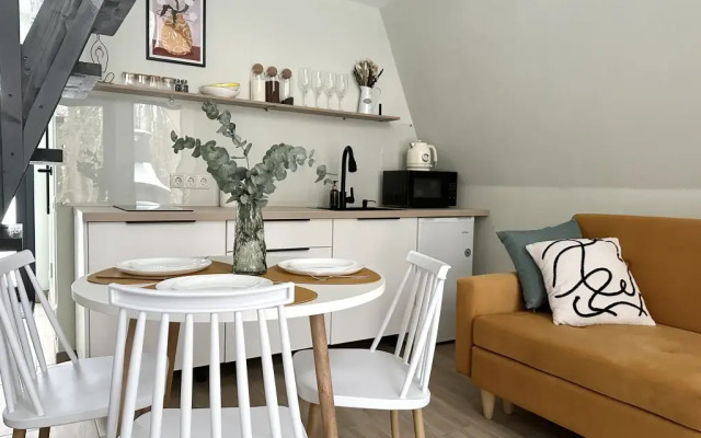 Частный Дом Афрейм с видом на лес №1