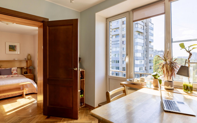 Квартира Цветная с видом на скверы