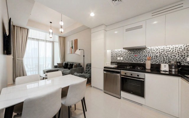 Апартаменты Extremely High 2BR in Aykon City Tower