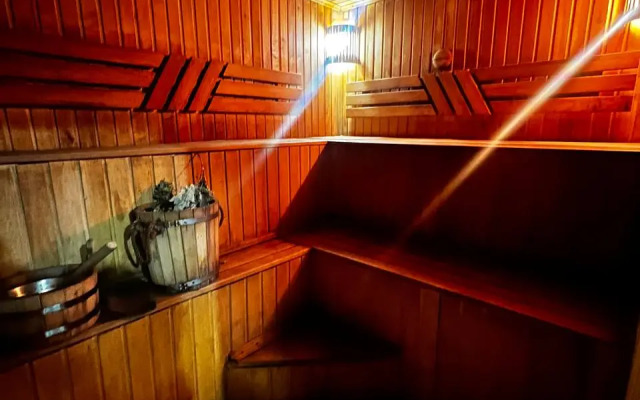 Частный Дом Уютный зимний с баней