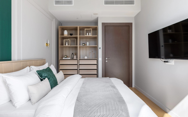 Квартира GM Apartments Суперсовременная Видовая Квартира в Neva Towers