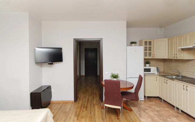 Апартаменты с двуспальной кроватью и кухонной зоной №404