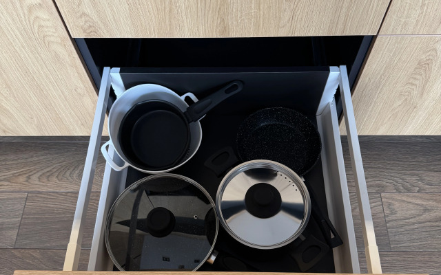 Апартаменты Двухуровневая студия с захватывающим видом на город