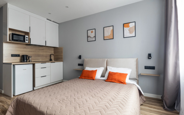 Квартира Myhome Yourhome в премиальном апарт-комплексе 25/7 Заневский