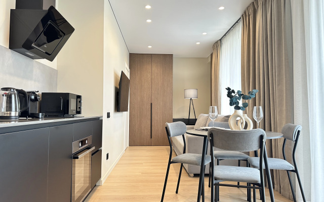 V Klubnom Dome V Tsentre Goroda Flat