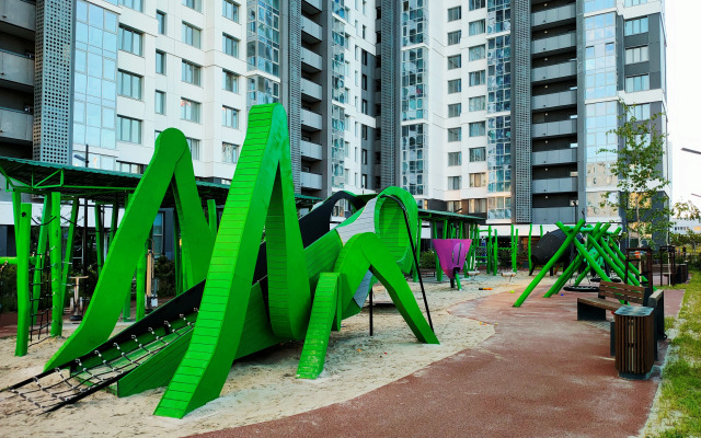 Квартира с красивой террасой на крыше дома в Белгороде