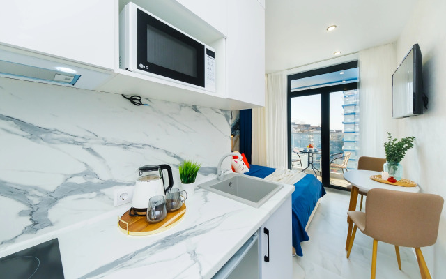 Апартаменты 131 с дизайнерским ремонтом в ЖК Кислород