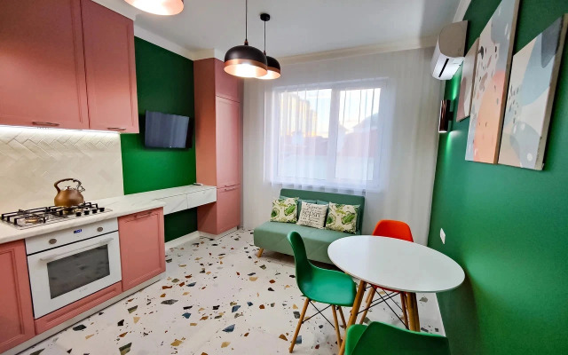 Квартира 411 Дизайн Тропик Жк Изумрудный Город