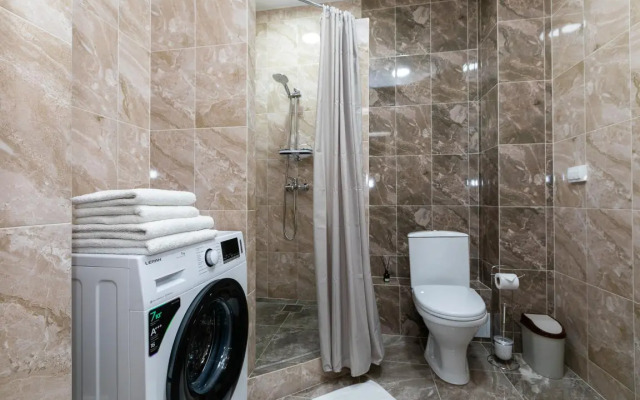 Двухкомнатные апартаменты Этажидейли возле ЖД вокзала