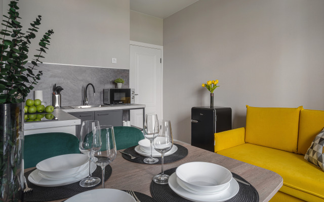 Квартира Атмосферная видовая с балконом