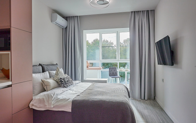 Апартаменты в доме с бассейном у Финского залива