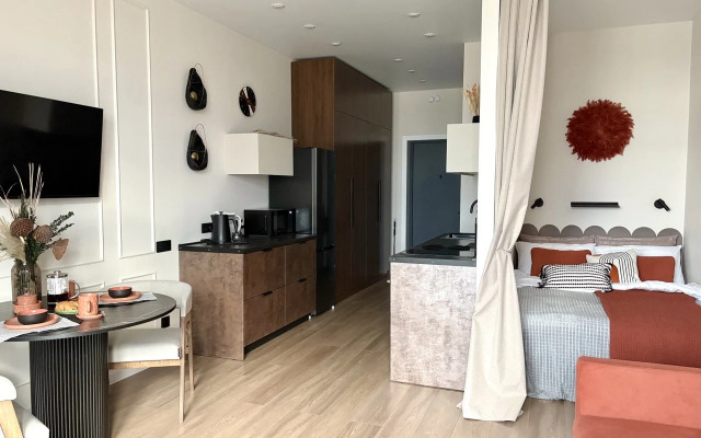 Квартира Стильная видовая студия в центре