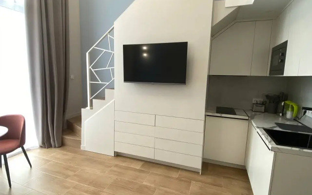 Апартаменты Уютная студия 5 минут от моря