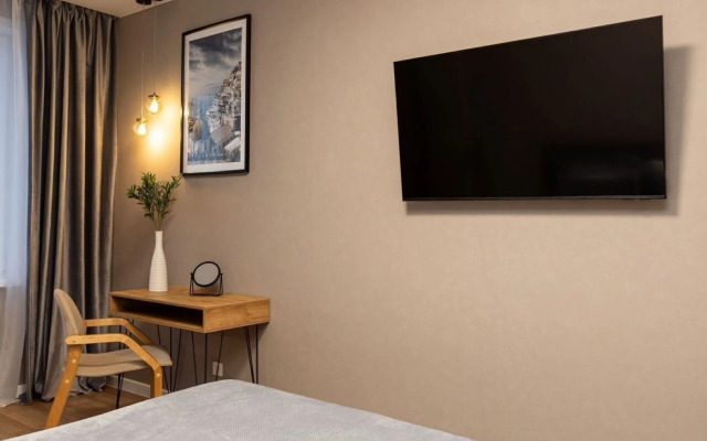 Апартаменты 43 м кв Две кровати