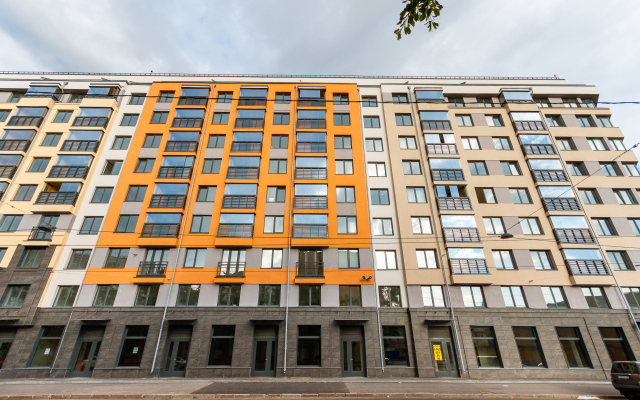 Апартаменты GLOBALSTAY Просторная 1-комнатная Квартира в Новом Доме Бизнес Класса ЖК Палацио на ВО в центре СПБ