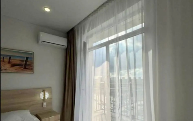 Квартира Уютная Студия с Видом на Реку