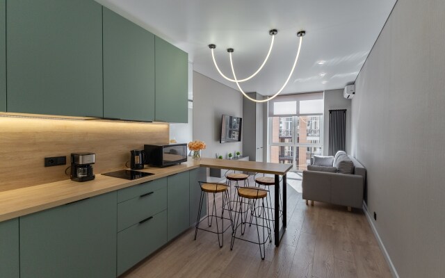 Scandi with mountain view Flat