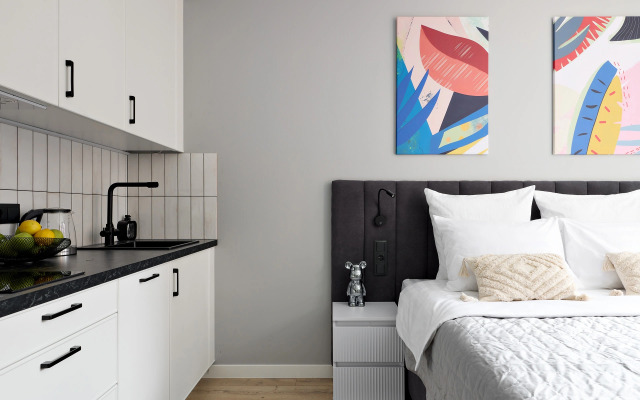 Апартаменты Студия у метро 1044