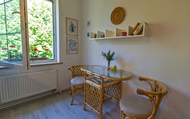 Апартаменты с камином в Амалиенау