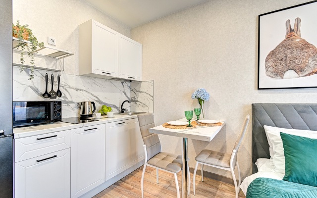 Uyutnaya studiya 1ya liniya ot morya Flat