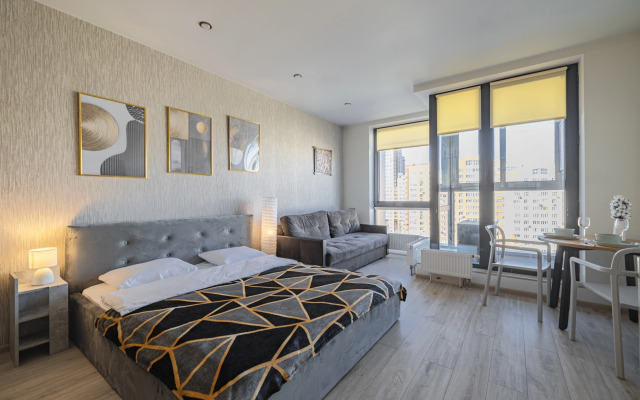 Uyutnaya Studiya S Panoramnym Ostekleniem Apartments