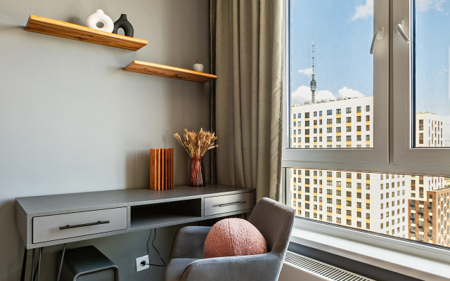 Квартира Dobrolyubova Great View 29 Floor