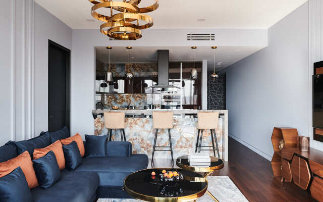 GM Apartments Shikarnaya Dvushka v Moskva Siti v Bashne Oko Flat