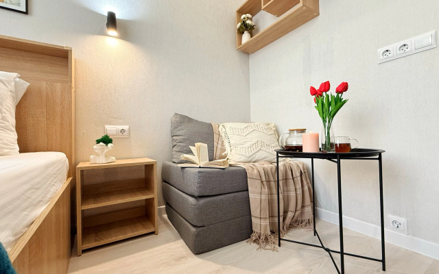 Апартаменты Студия для 3х с балконом