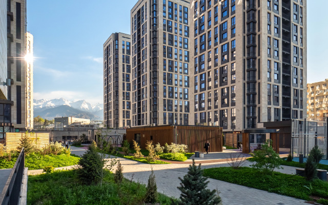 Квартира евродвушка с уютом и с видом на горы