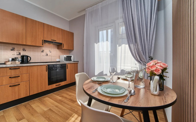 Квартира Апартаменты LikeHome Санрайз вблизи парка Галицкого