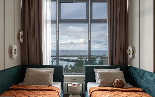 Апартаменты Трехкомнатные Luxury Dubai с двумя спальнями