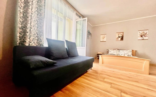 Квартира чистая светлая студия на Геологоразведчиков 44