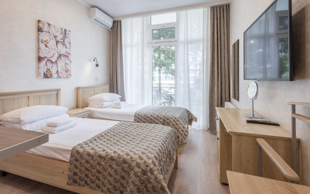 Pokrovskij park Uluchshennaya studiya s 2 krovatyami i mini-kuhnej Apartment