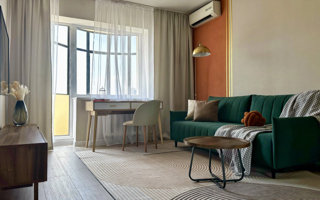 Квартира SOUTH CITY Двухкомнатная с дизайнерским ремонтом