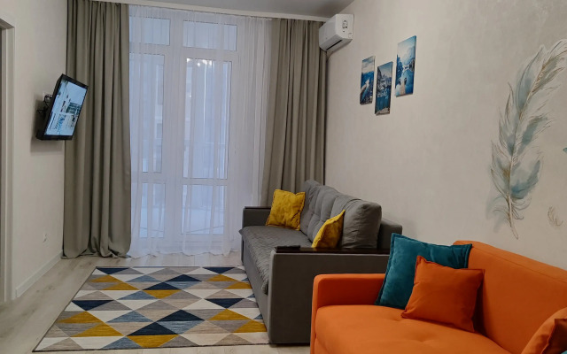 Квартира Евродвушка с панорамными окнами