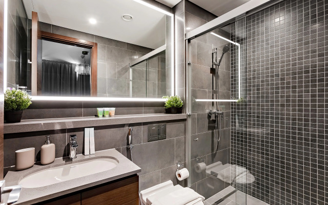 Апартаменты Вдохновляющие 1BR в Sobha Hartland