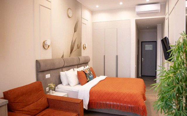 Апартаменты Уютная студия в отеле Mirror