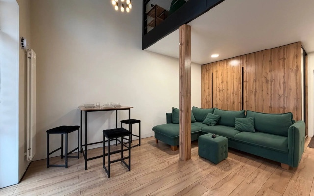 Квартира Двухуровневая в Стиле Лофт