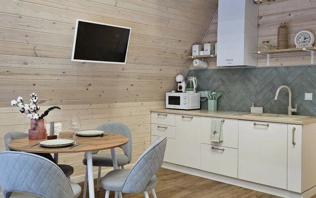 Частный дом светлый А-фрейм