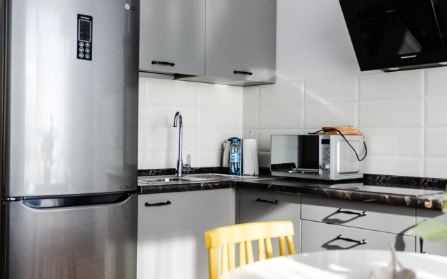 Апартаменты River Side Moscow City Мраморное море