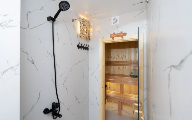 Квартира с cауной и камином Лофт Петербурга Кремль Центр Аквапарк