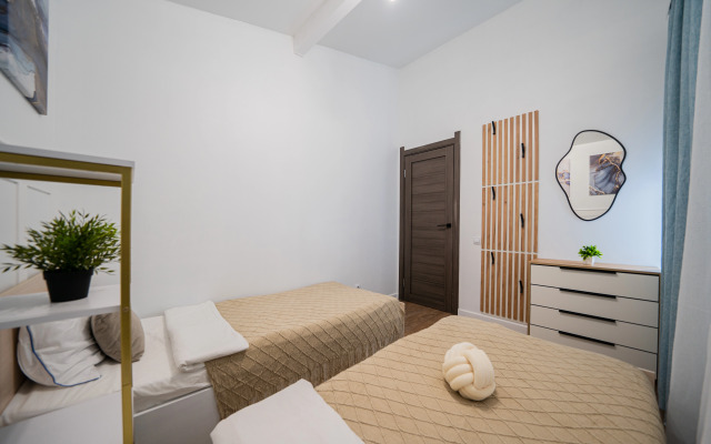 Частный дом Вилла Лаванда с камином у озера